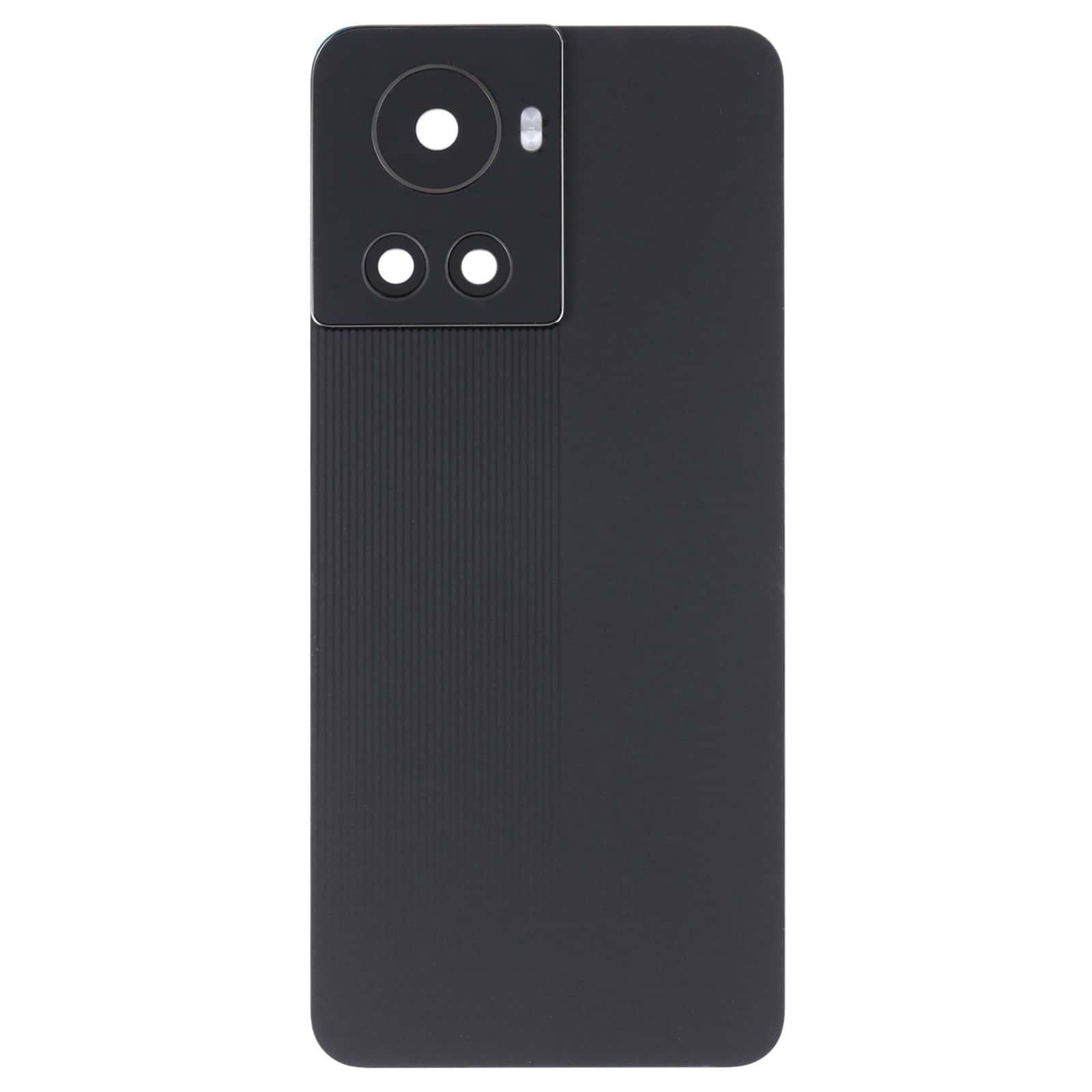 Back Glass Panel for Oneplus 10R Ace Black with Camera Lens