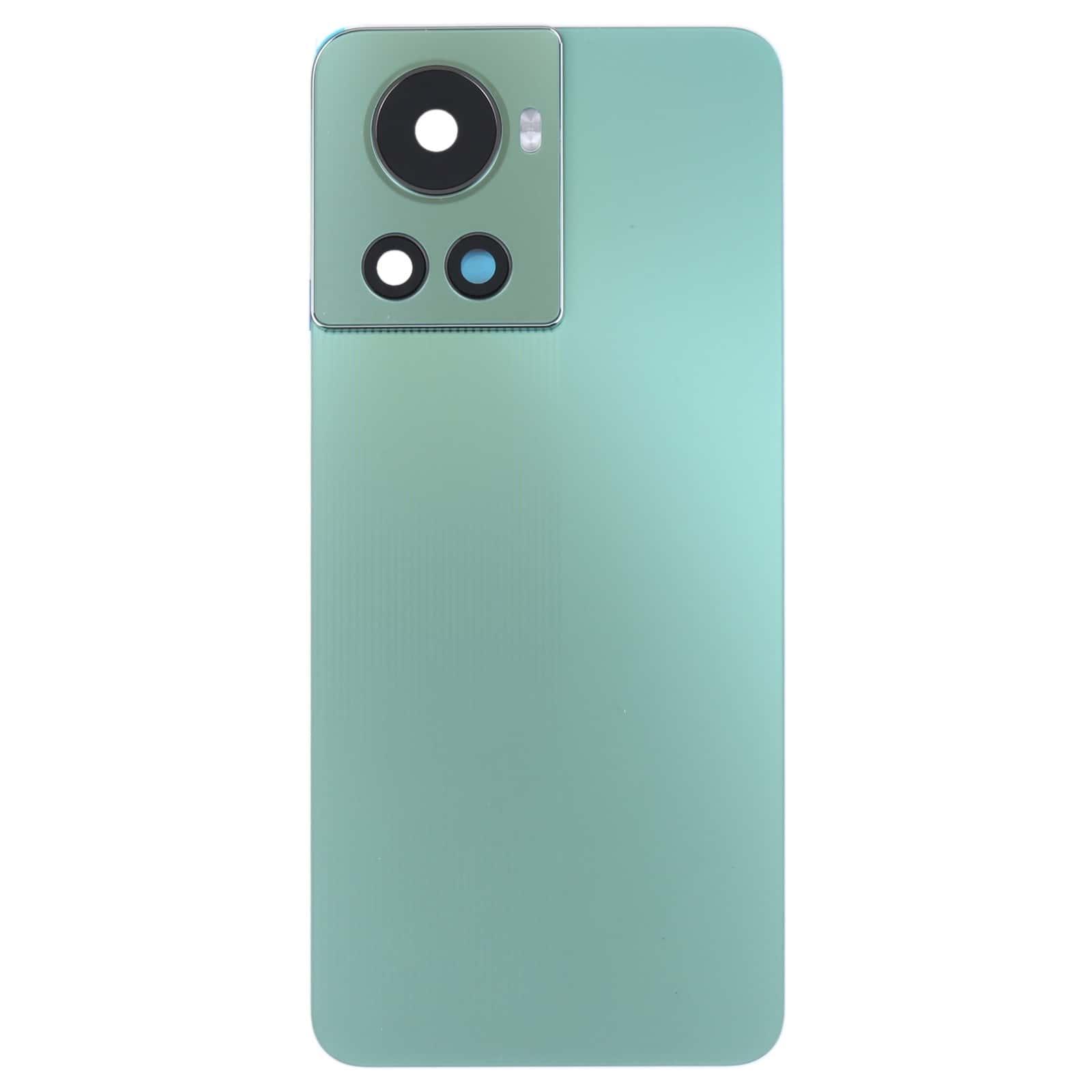 Back Glass Panel for Oneplus 10R Ace Green with Camera Lens