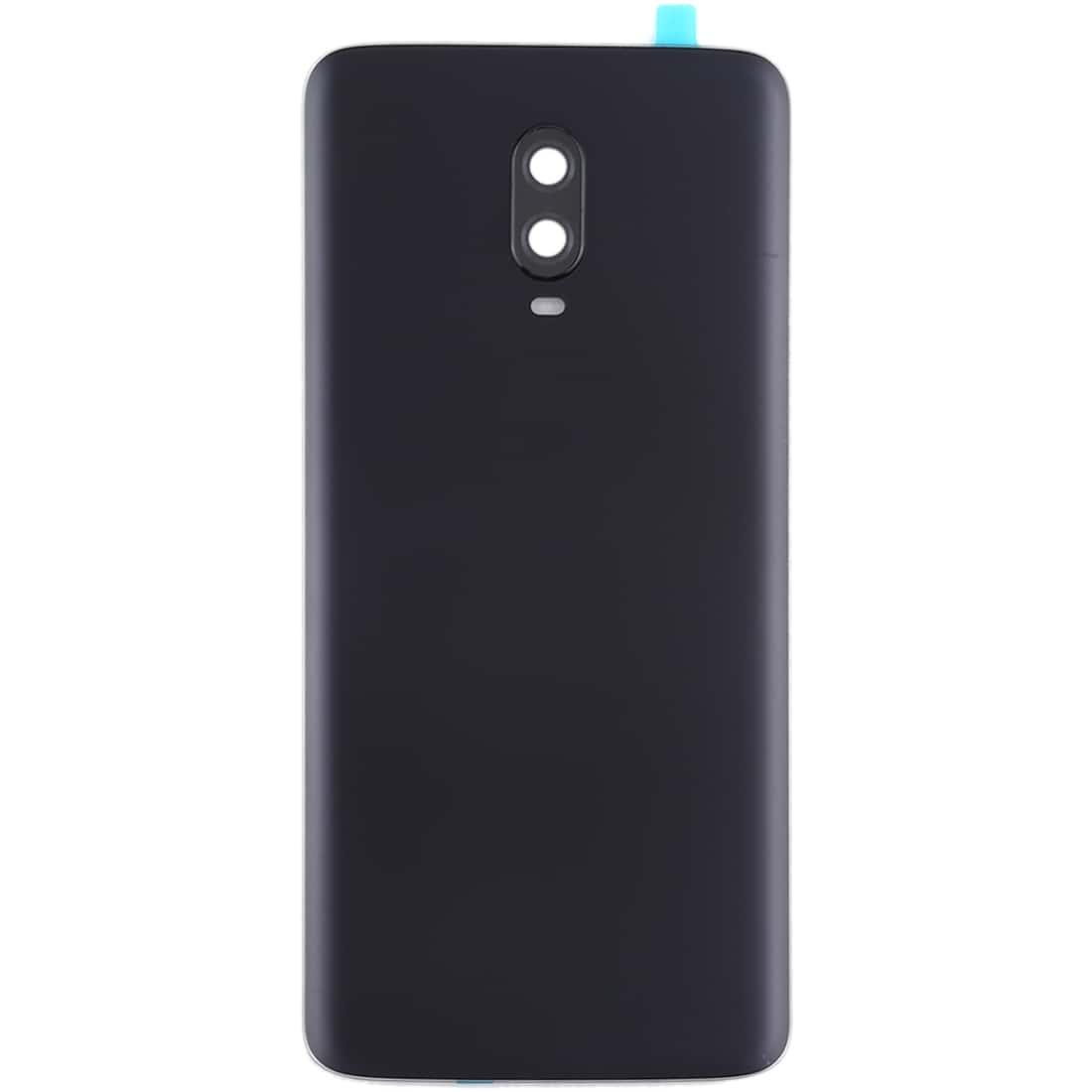 Back Glass Panel for Oneplus 6T Frosted Black  with Camera Lens
