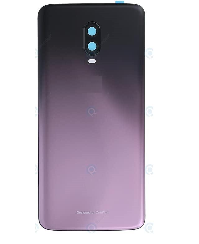 Back Glass Panel for Oneplus 6T Purple with Camera Lens Module and Self Adhesive Tape