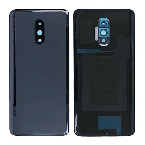 Back Glass Panel for Oneplus 7 Mirror Grey with Camera Lens Module and Self Adhesive Tape