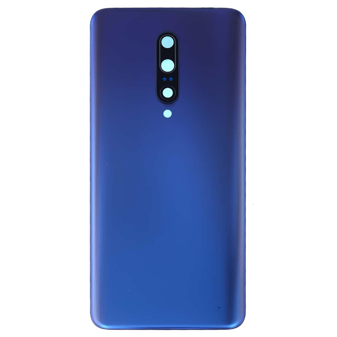 Back Glass Panel for Oneplus 7 Pro Blue with Camera Lens