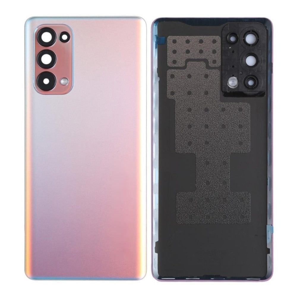 Back Glass Panel for  Oppo Reno 5 Pro Red