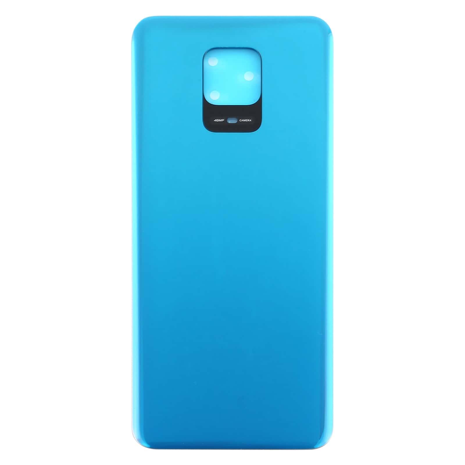Back Glass Panel for  Xiaomi Redmi Note 9 Pro Blue