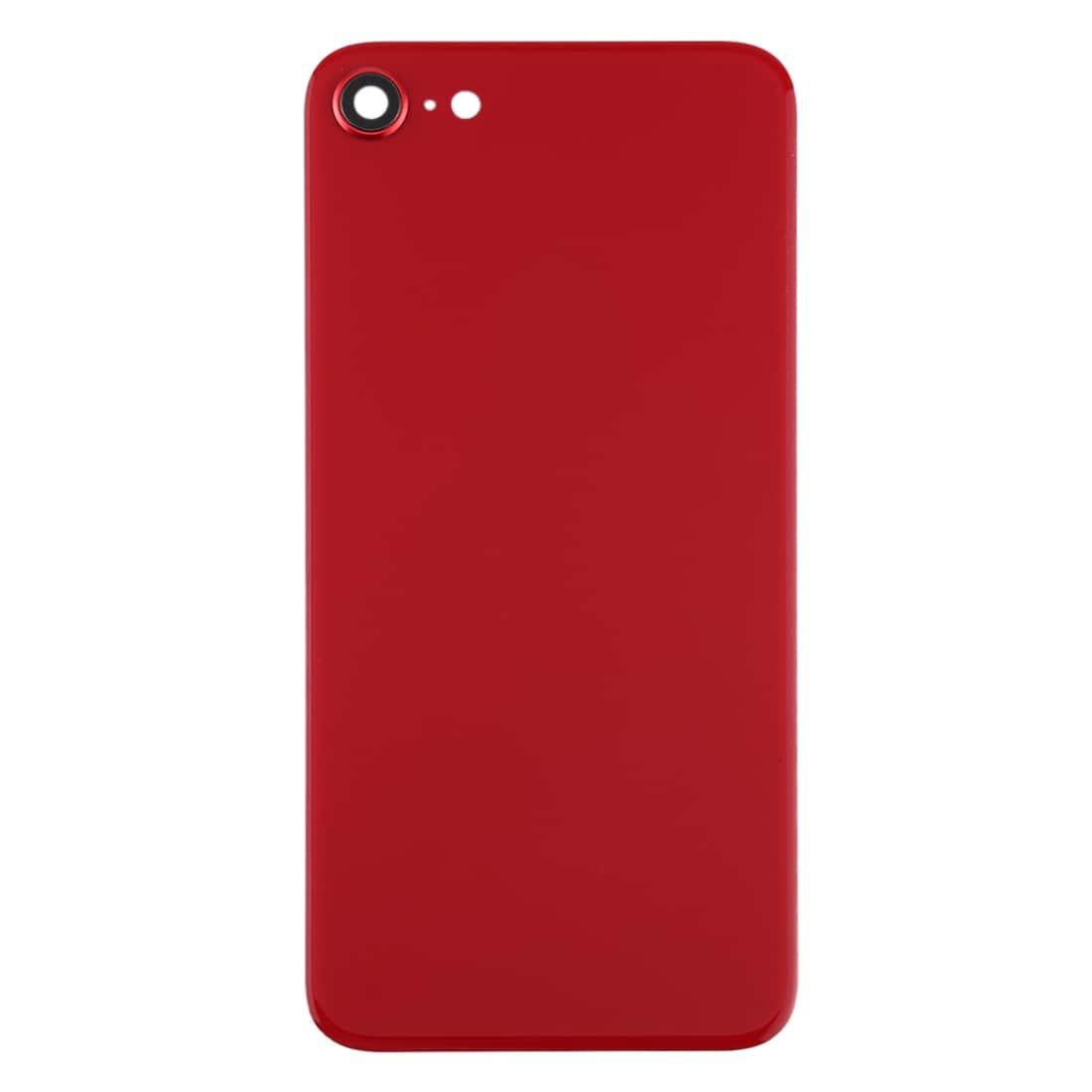 Back Glass Panel for  iPhone SE 2020 Red