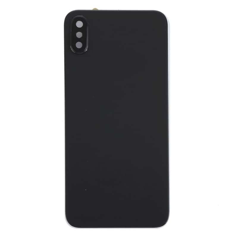 Back Glass Panel for  iPhone X Black
