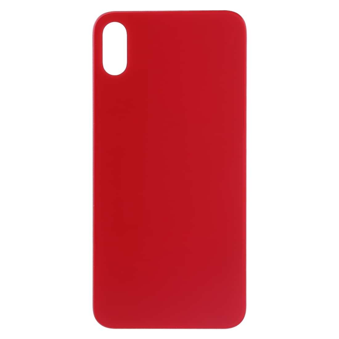 Back Glass Panel for  iPhone X XS Red
