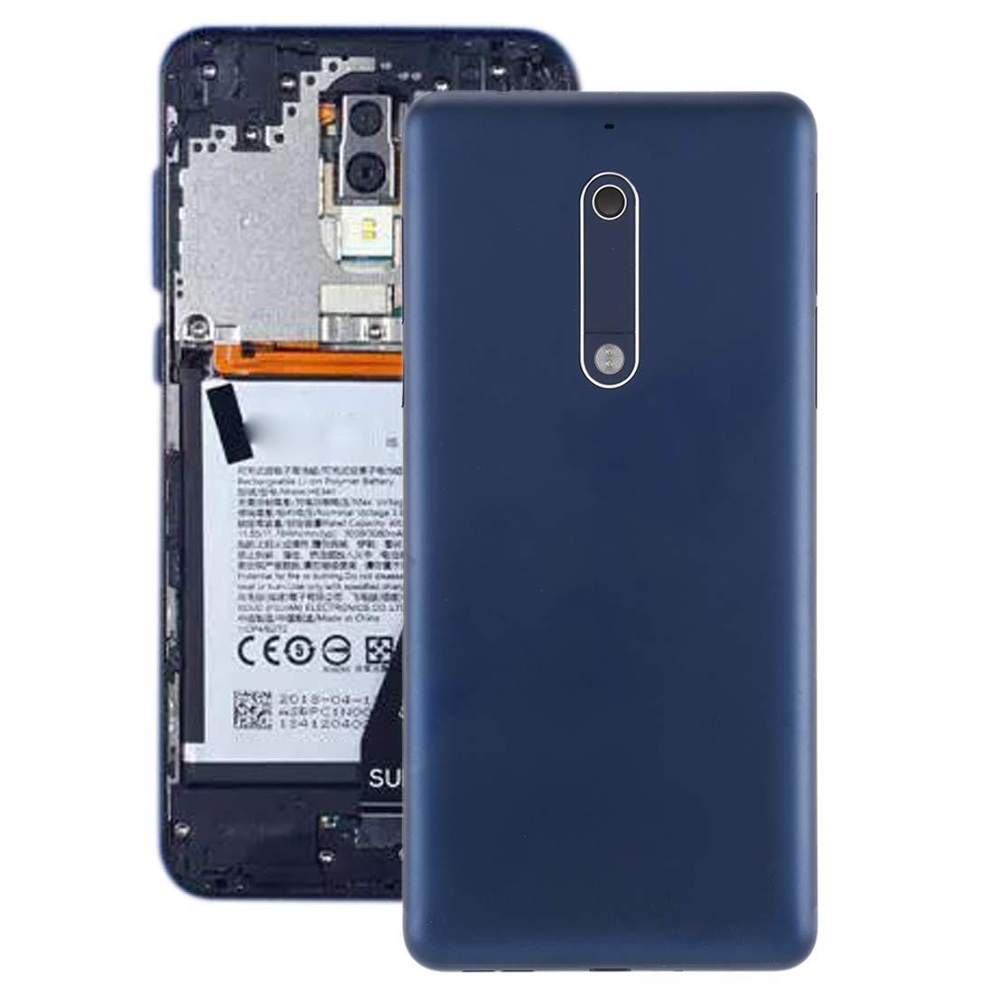 Back Glass Panel for Nokia 5 Blue