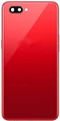Back Glass Panel for Oppo A3s Red