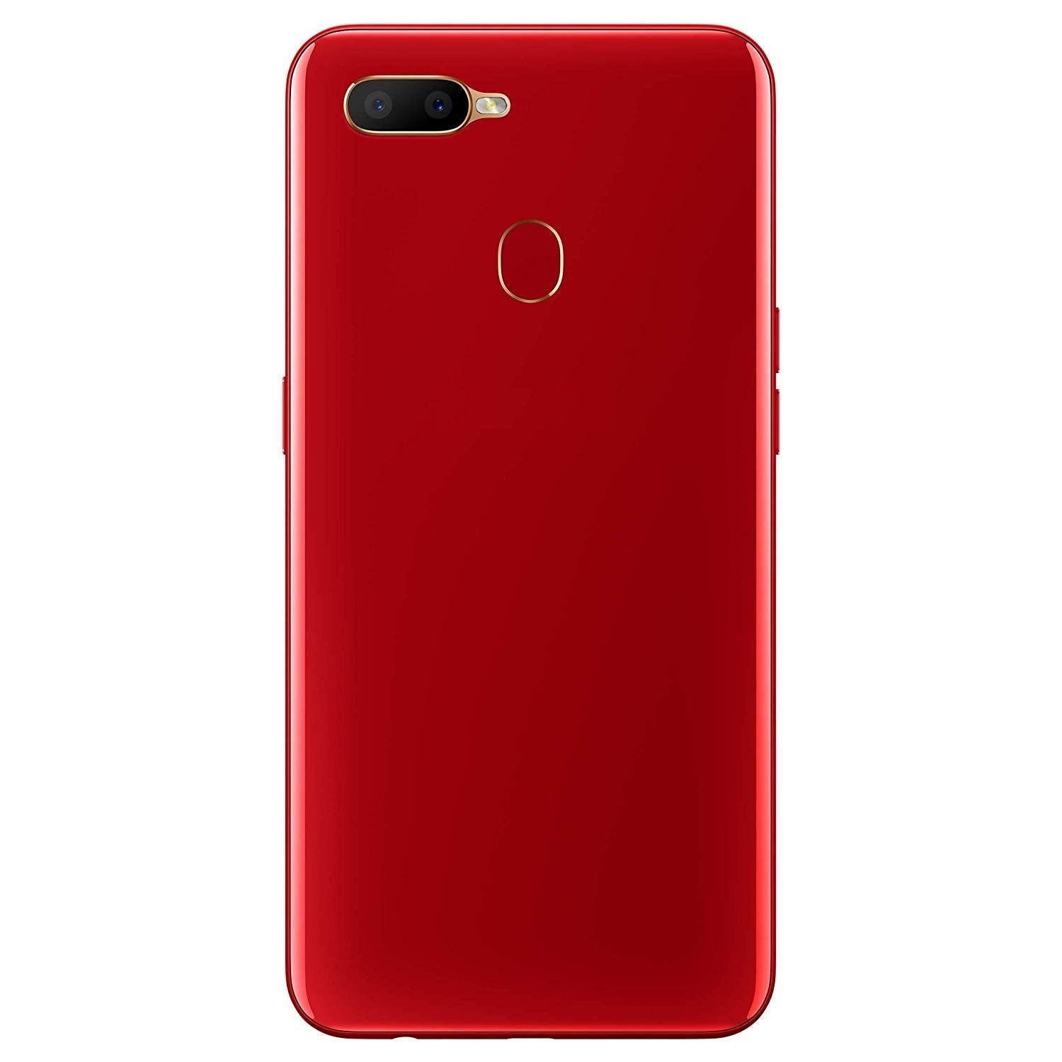 Back Glass Panel for Oppo A5s Red