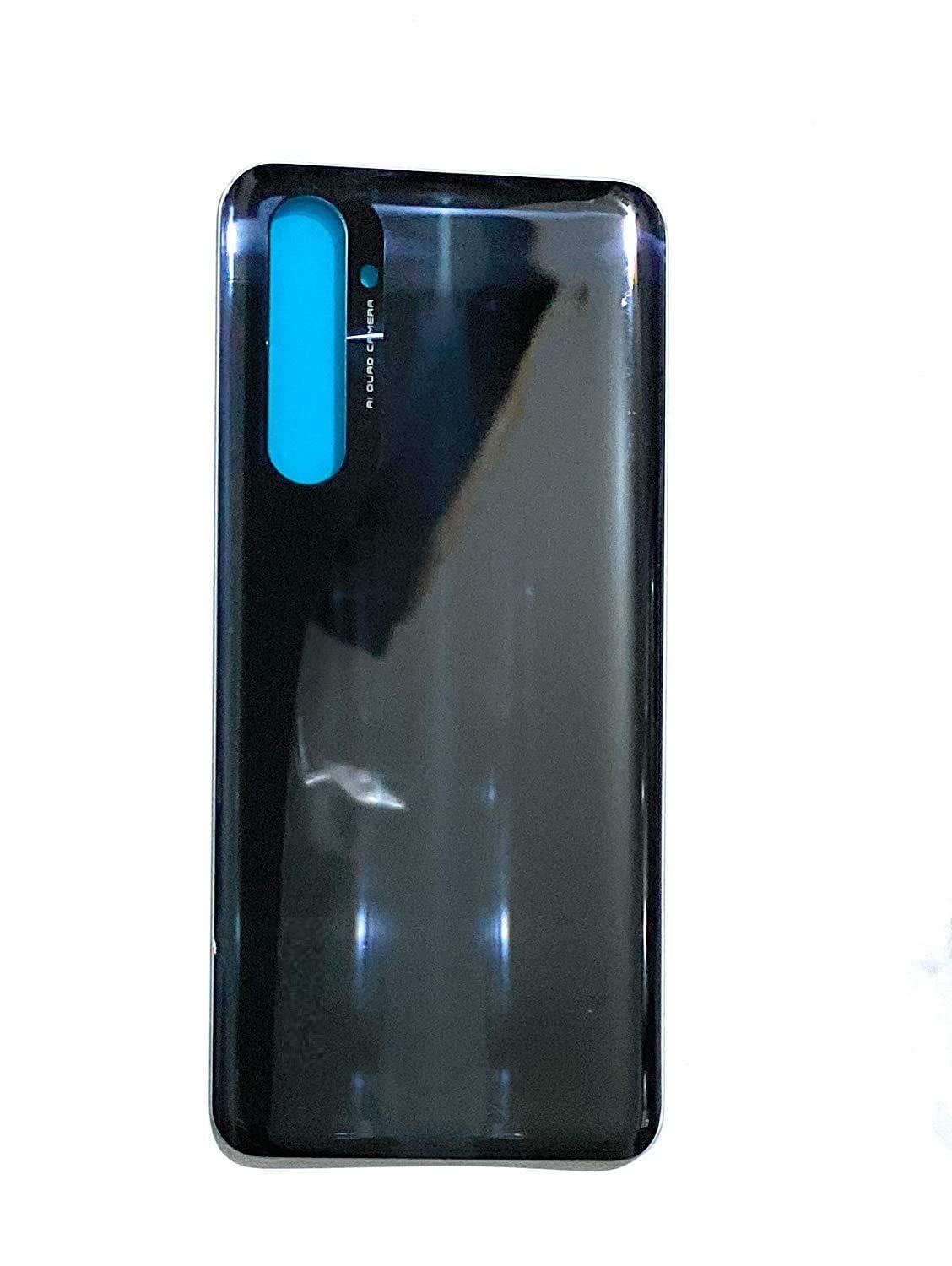 Back Glass Panel for Realme X50 Black - EGFix