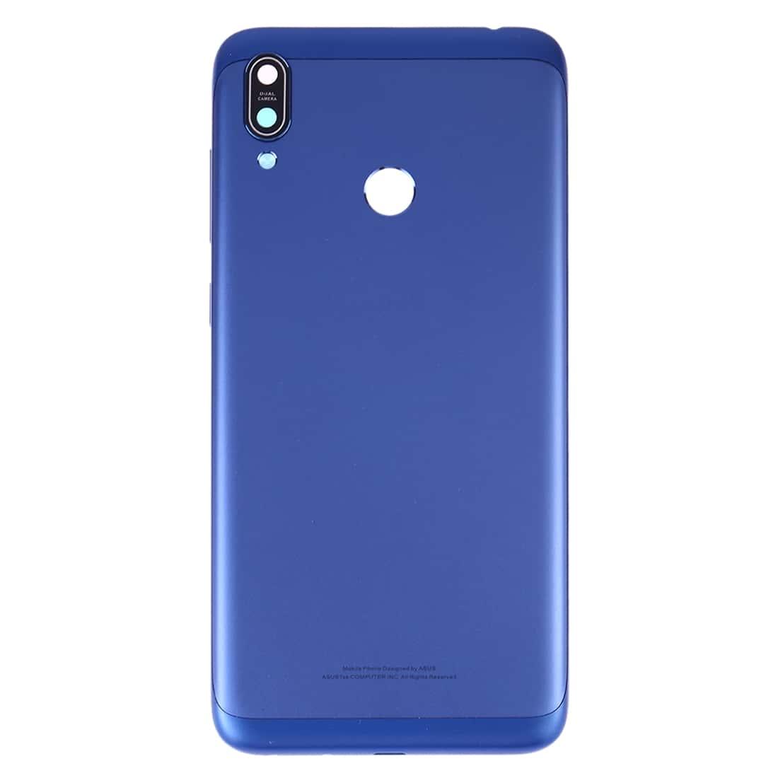 Back Panel Housing Body for Asus Zenfone Max M2 Blue with Camera Lens