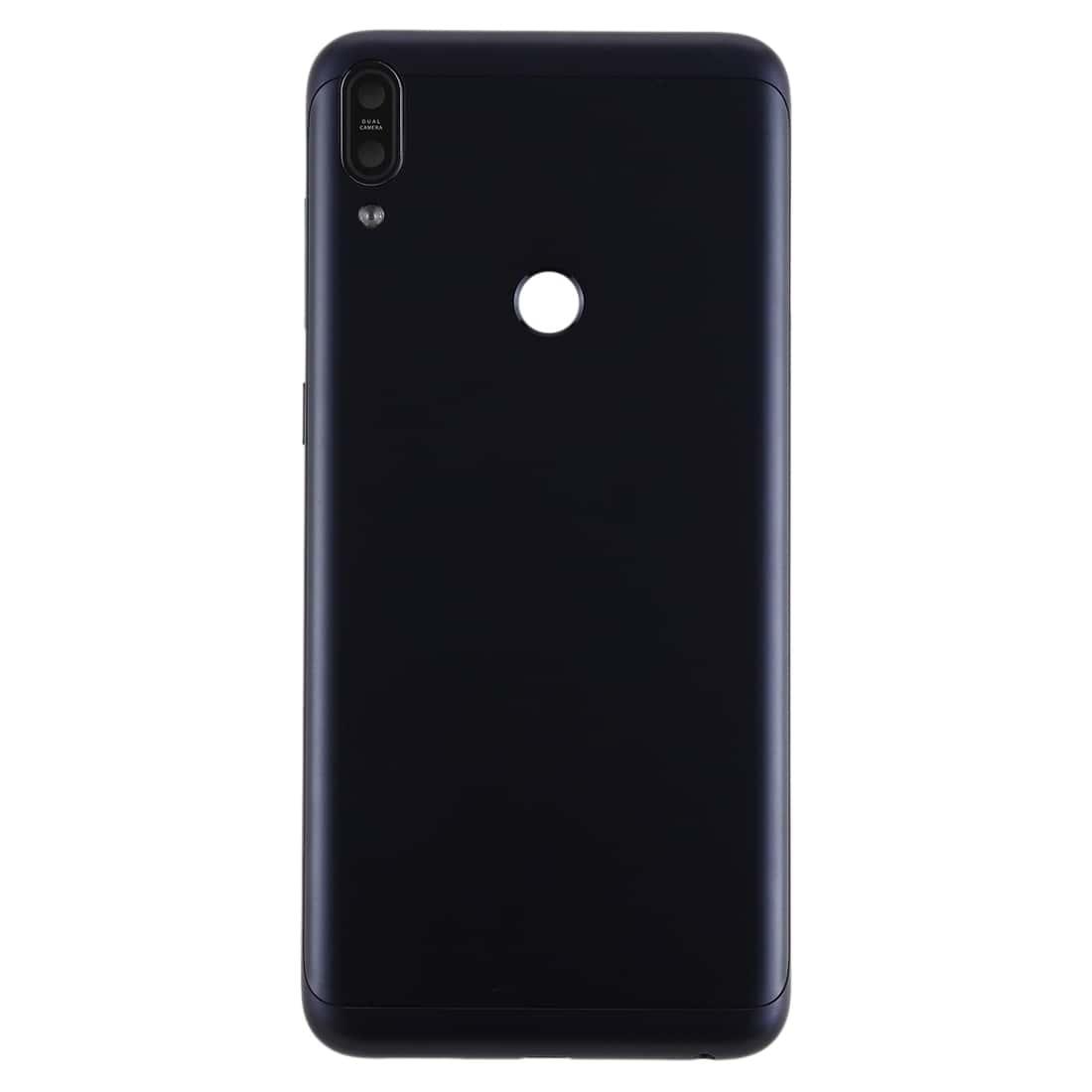Back Panel Housing Body for Asus Zenfone Max Pro M1 Black with Camera Lens