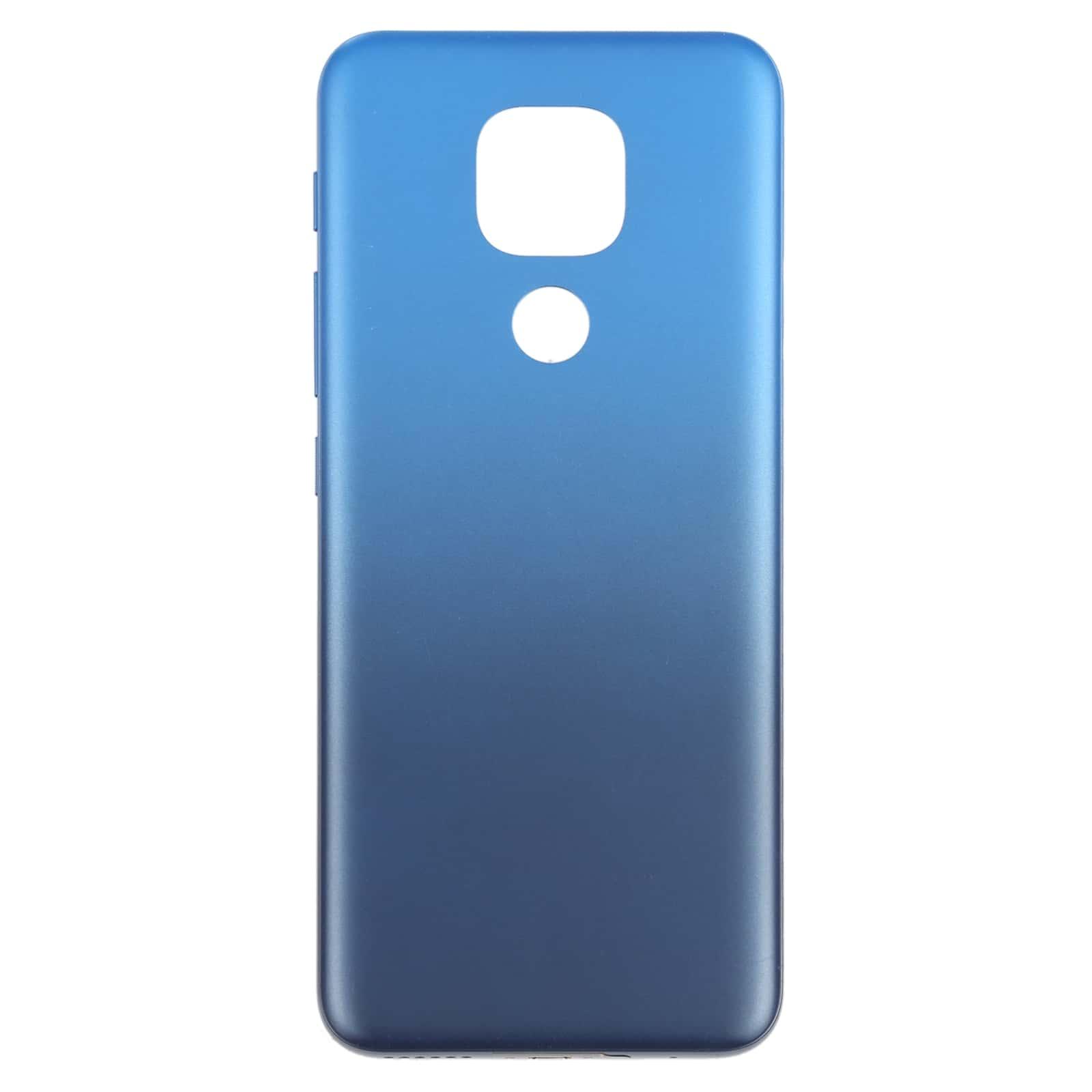 Back Panel Housing Body for Motorola Moto E7 Plus Blue