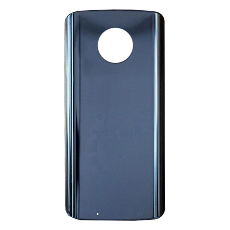 Back Glass Panel Housing Body for Motorola Moto G6 Dark Blue with Camera Lens Module