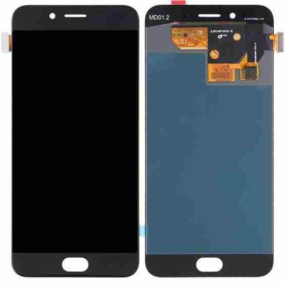 LCD Display Folder with Touch Screen for Oppo F1 Plus Black
