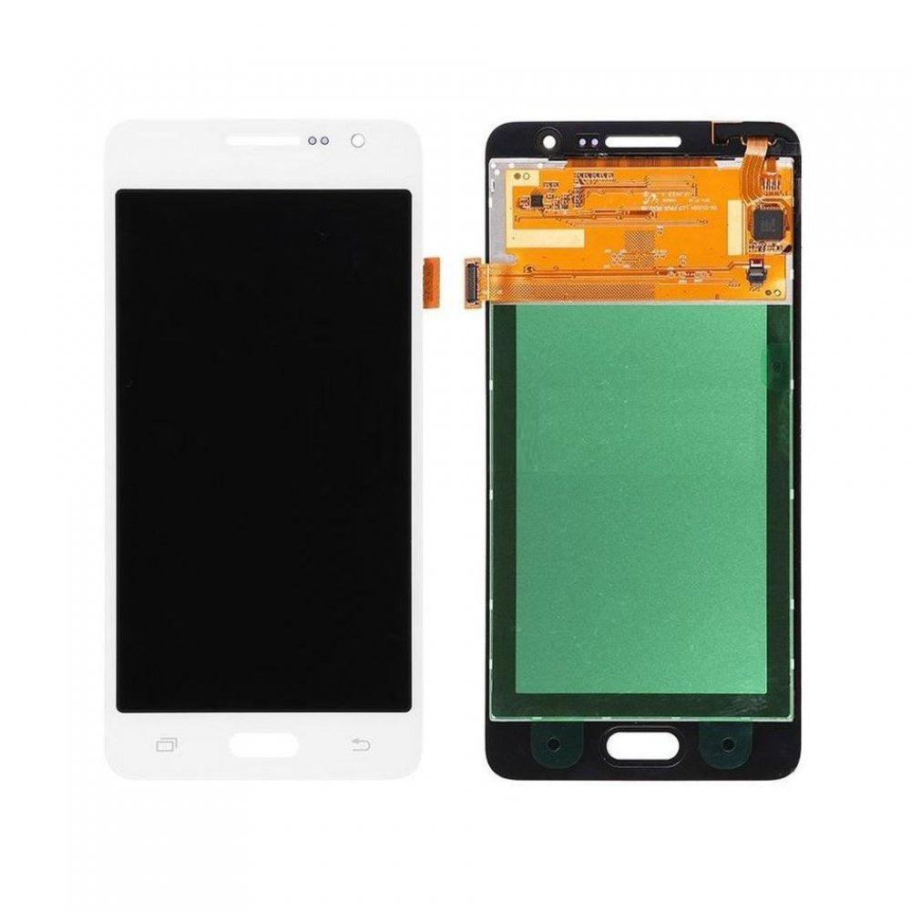 LCD Display Folder with Touch Screen for Samsung Galaxy Grand Prime White