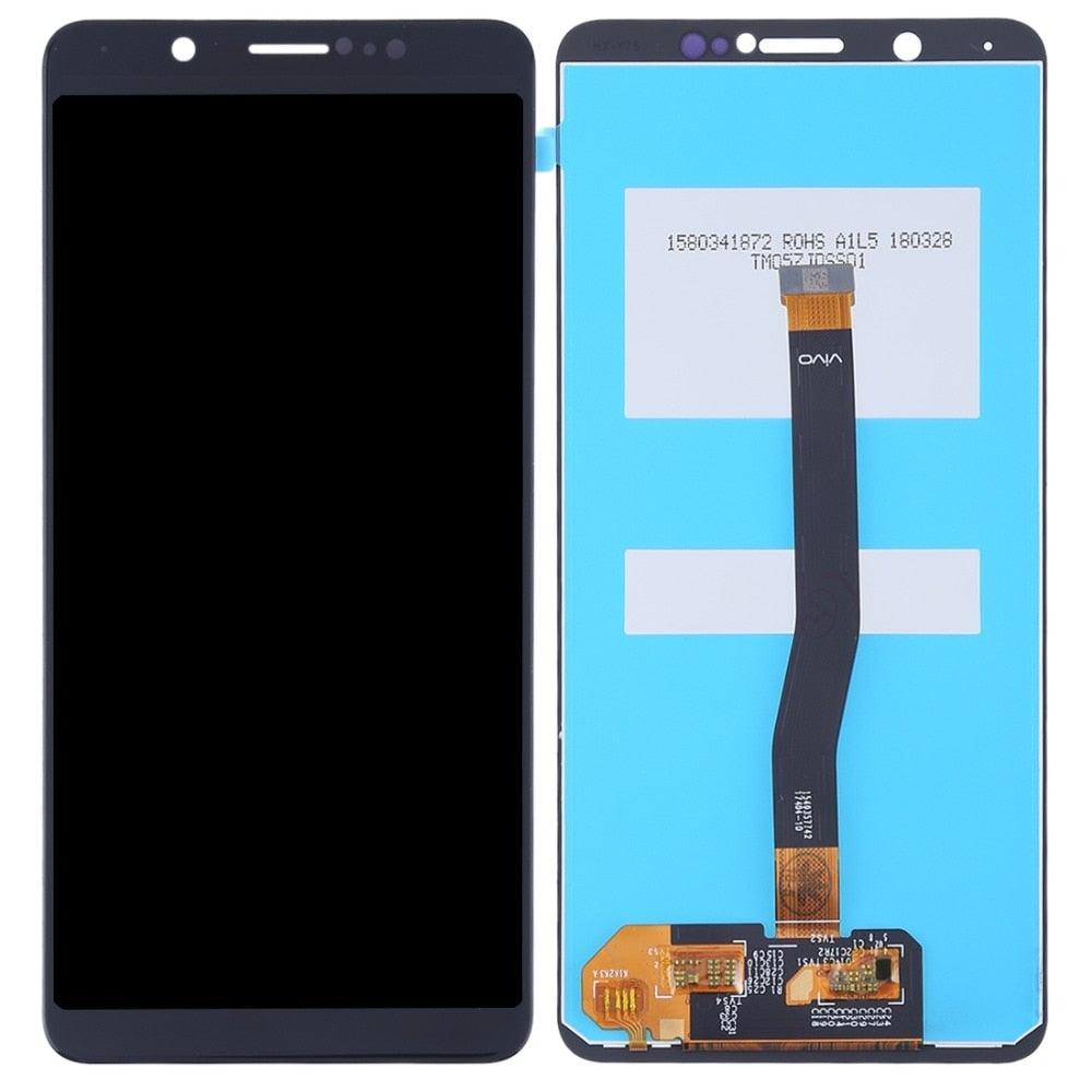 LCD Display Folder with Touch Screen for Vivo Y75 Black