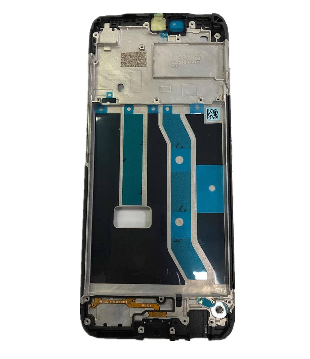 LCD Frame Middle Panel Chassis for Realme C15 Black - EGFix