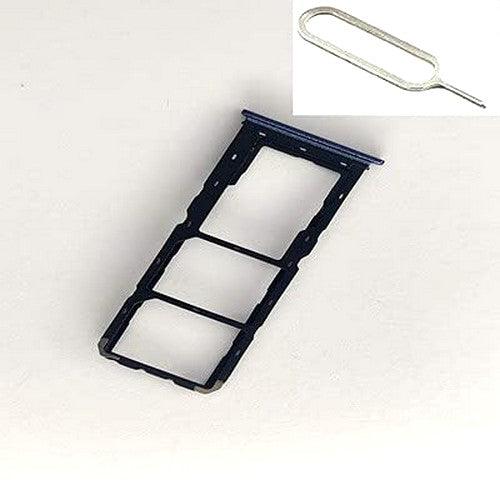 Sim Card Holder Tray for Vivo Y12 Dark Blue - EGFix