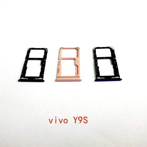 Outer Sim Card Tray Holder for Vivo Y9S Gold