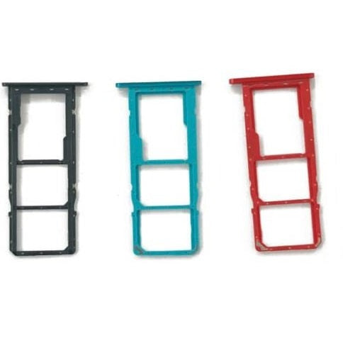 Sim Card Holder Tray for Samsung Galaxy A01 Black - EGFix