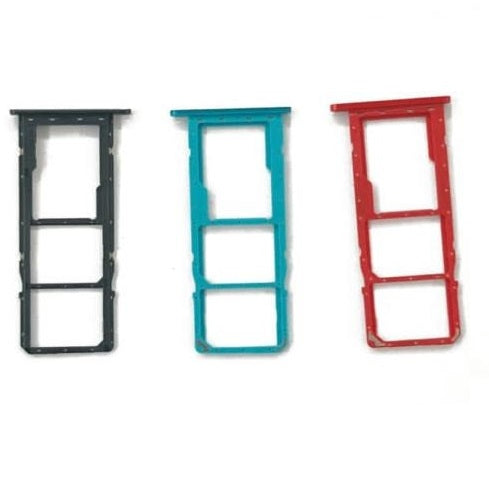 Sim Card Holder Tray for Samsung Galaxy A01 Red - EGFix