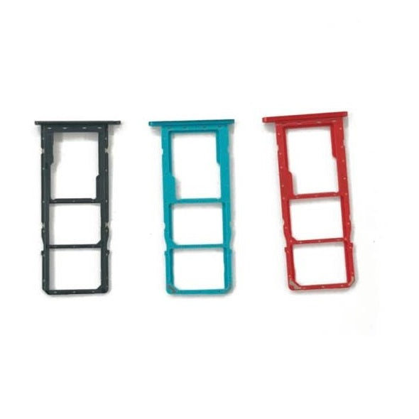 Sim Card Holder Tray for Samsung Galaxy M01 Black - EGFix