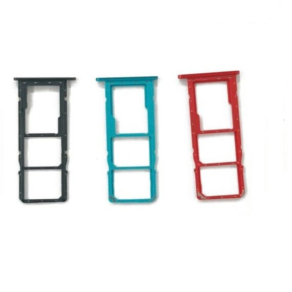Sim Card Holder Tray for Samsung Galaxy M01 Red - EGFix