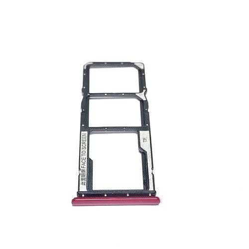 Sim Card Holder Tray for Xiaomi Redmi 8 Red - EGFix