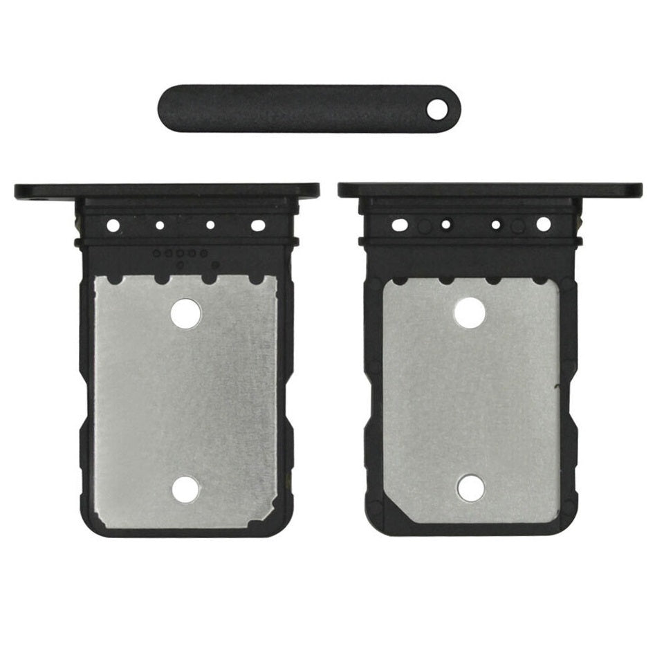 Sim Card Holder Tray for Google Pixel 6A Black - EGFix