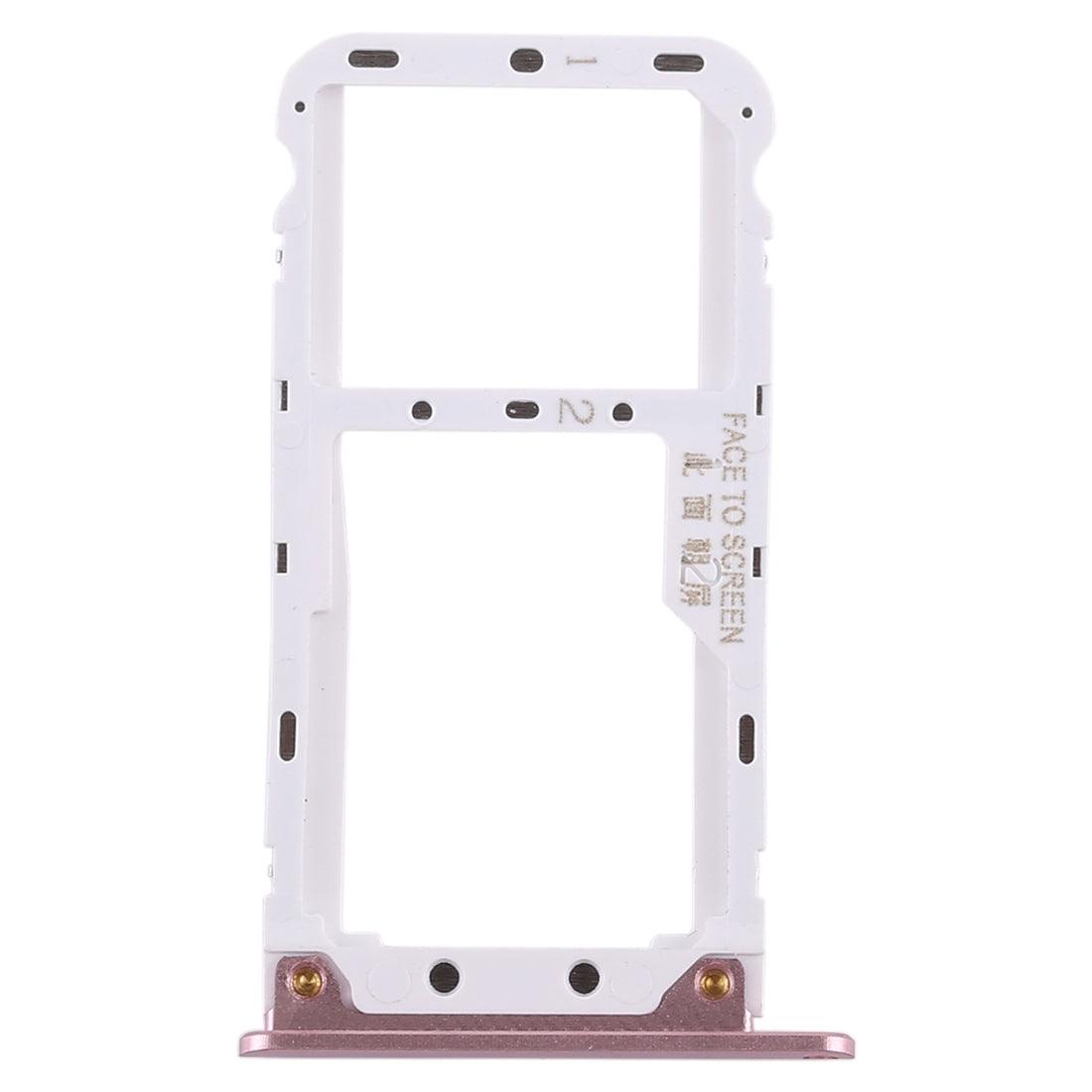 Sim Card Holder Tray for Xiaomi Redmi Note 5 Rose Gold (Free Sim Ejector Pin / Tool) - EGFix