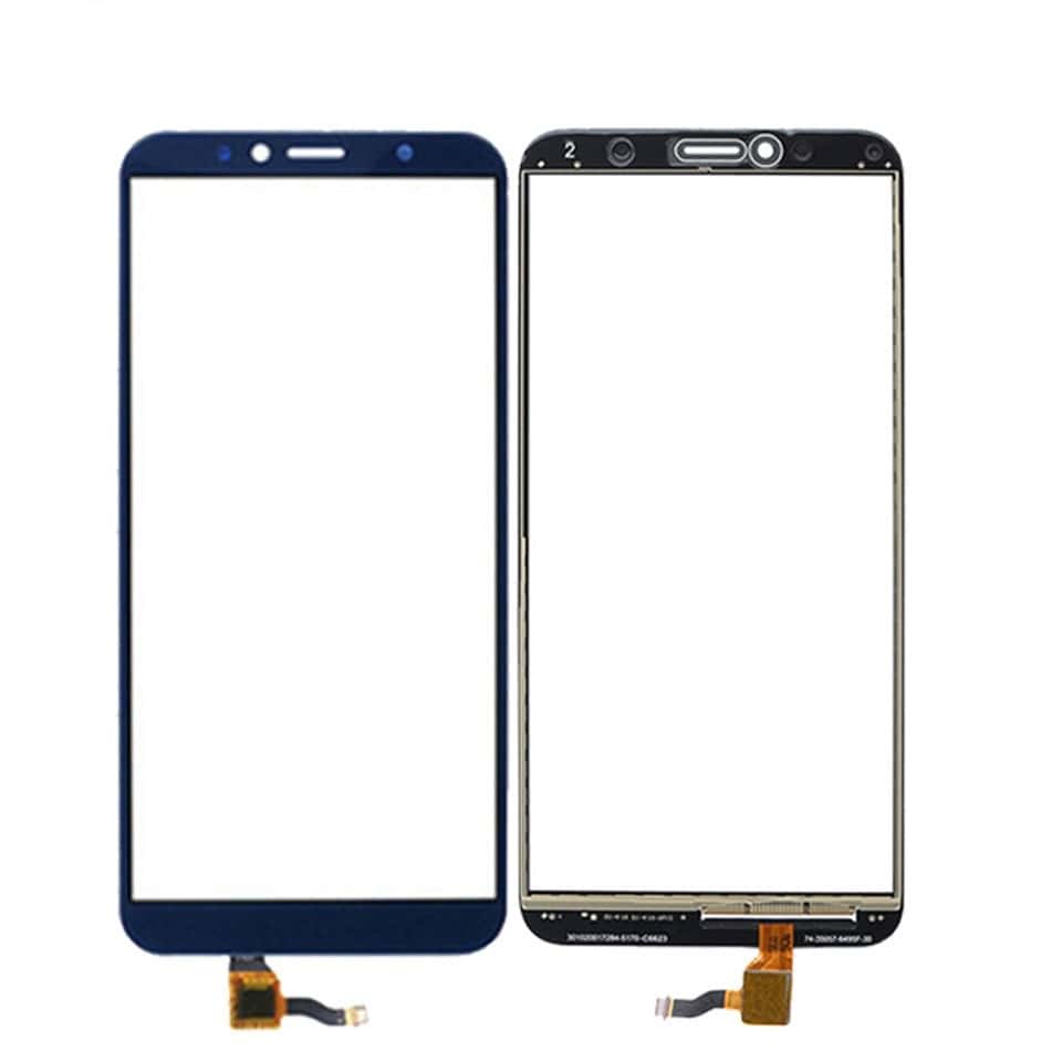 Touch Screen Front Glass for Huawei Honor Y6 2018 Blue