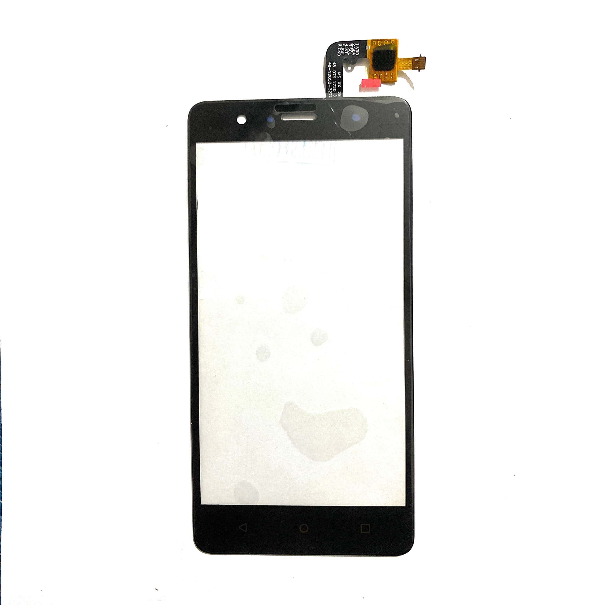 Touch Screen Front Glass for Lenovo K8 Plus Black