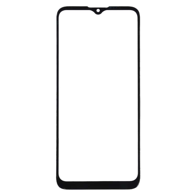 Touch Screen Front Glass for Motorola Moto G8 Plus Black