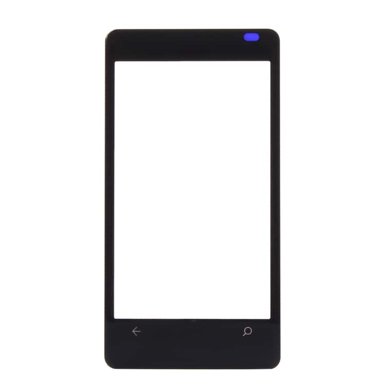 Touch Screen Front Glass for Nokia Lumia 800 Black