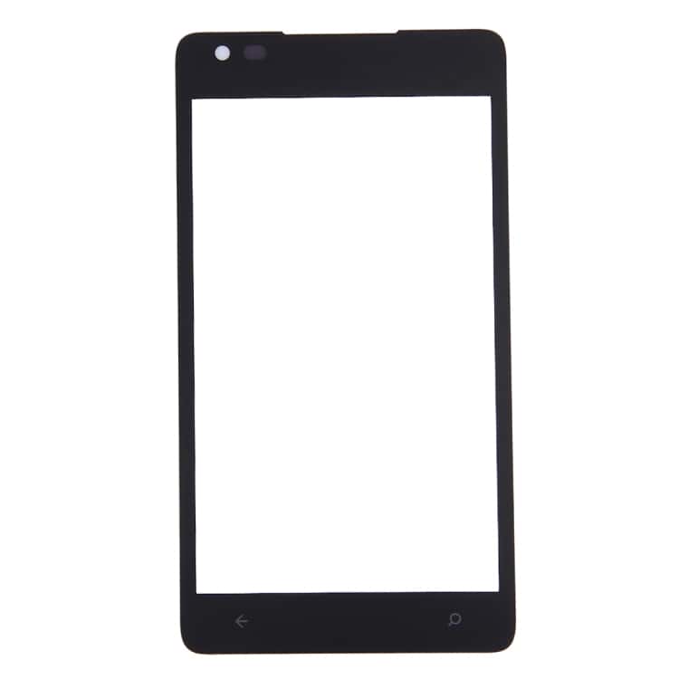 Touch Screen Front Glass for Nokia Lumia 900 Black