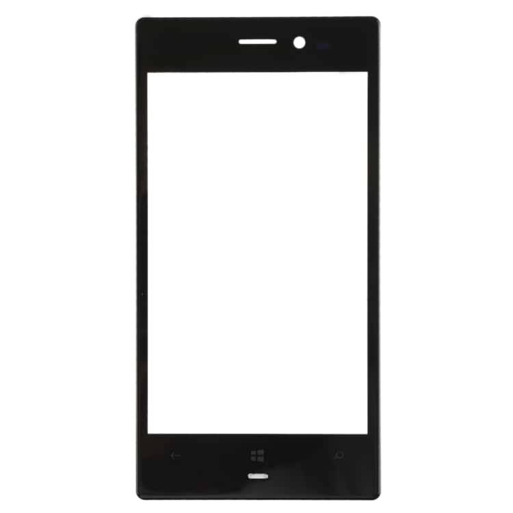 Touch Screen Front Glass for Nokia Lumia 928 Black