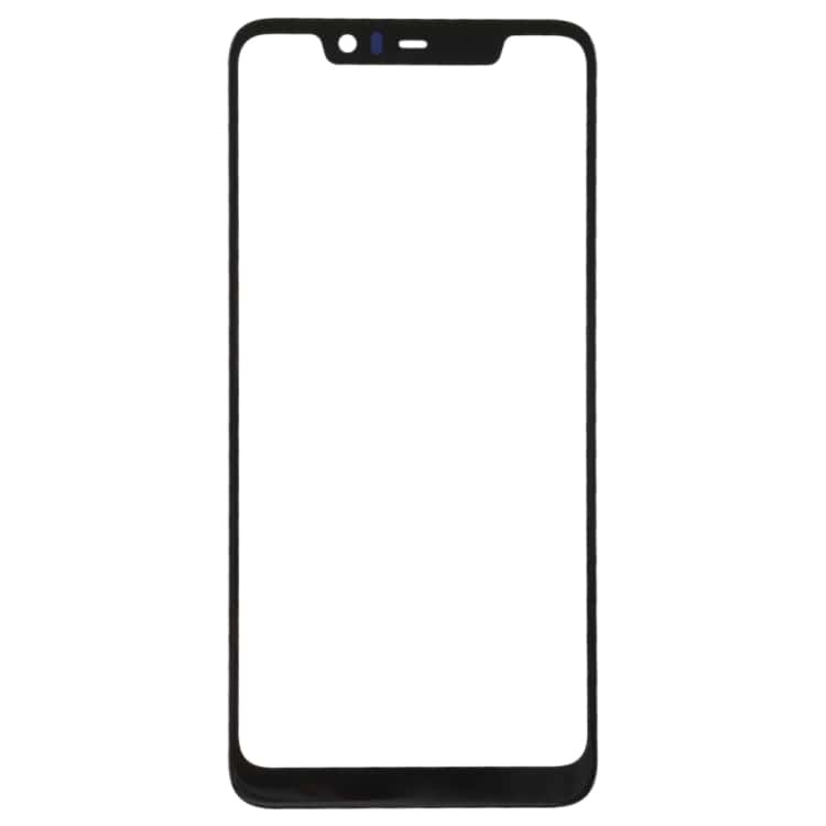 Touch Screen Front Glass for Nokia X5 Black
