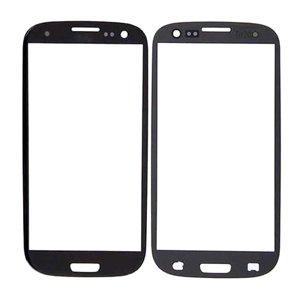 Touch Screen Front Glass for Samsung Galaxy SIII Black