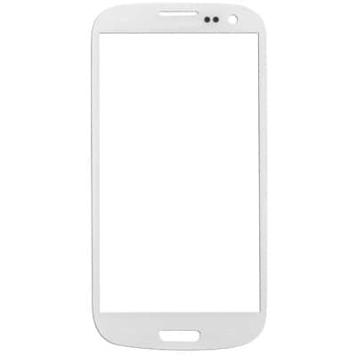 Touch Screen Front Glass for Samsung Galaxy SIII White