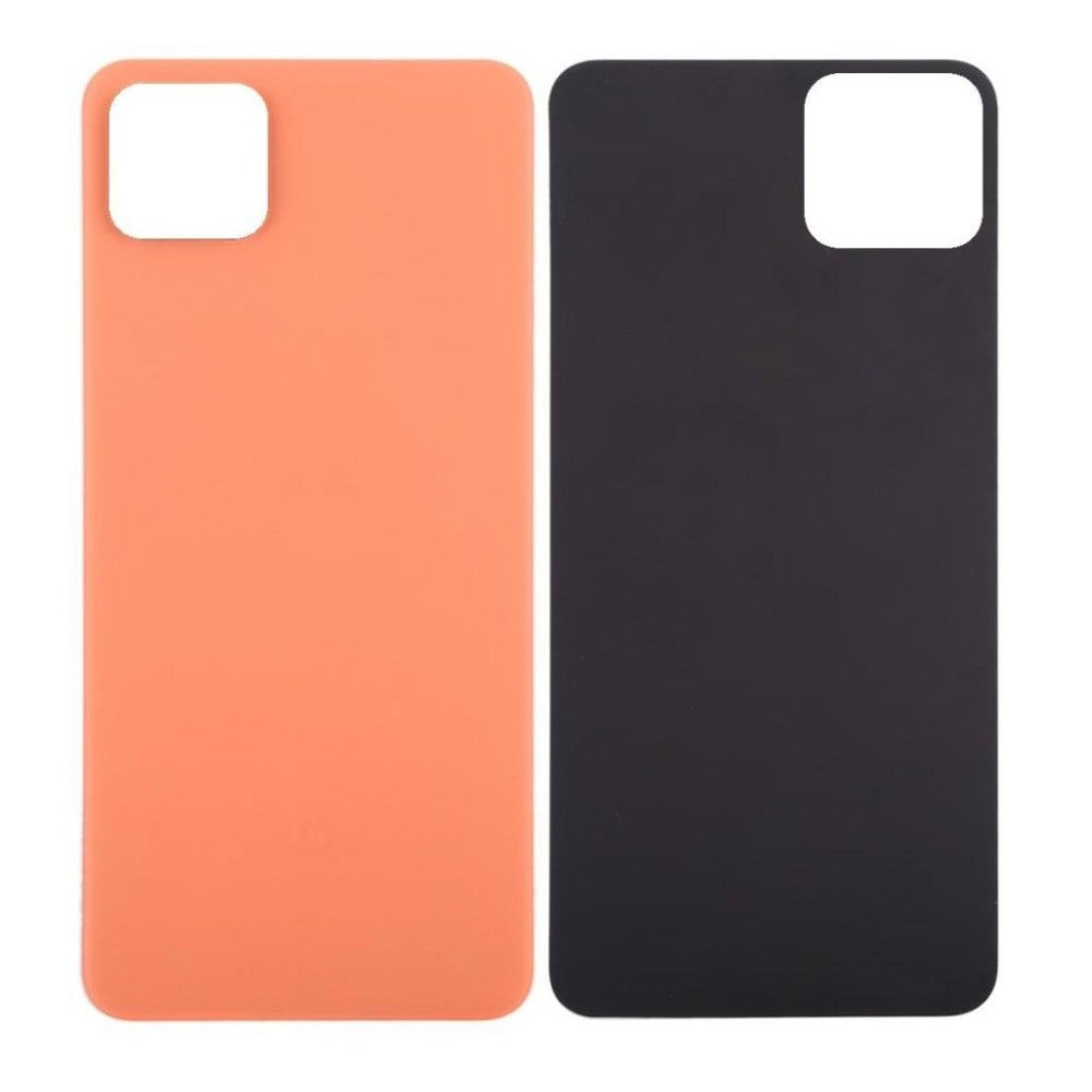 Back Glass Panel for Google Pixel 4 Orange - EGFix