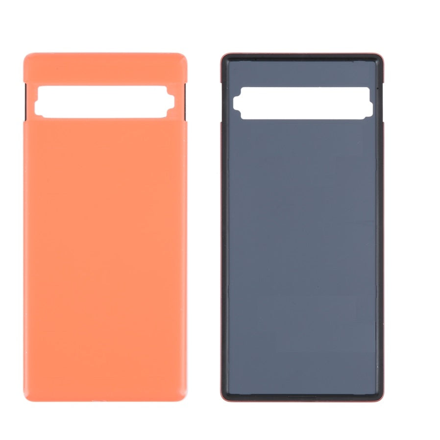 Back Glass Panel for Google Pixel 7A Orange - EGFix