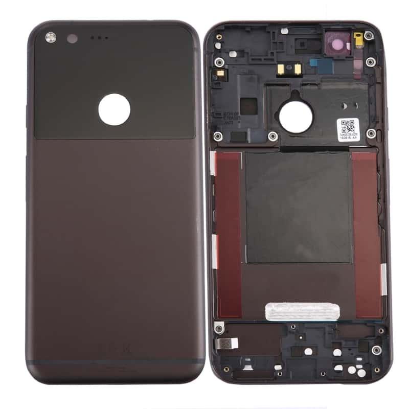 Back Glass Panel for Google Pixel Black - EGFix