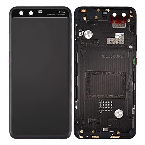 Back Glass Panel for Huawei P10 Black - EGFix