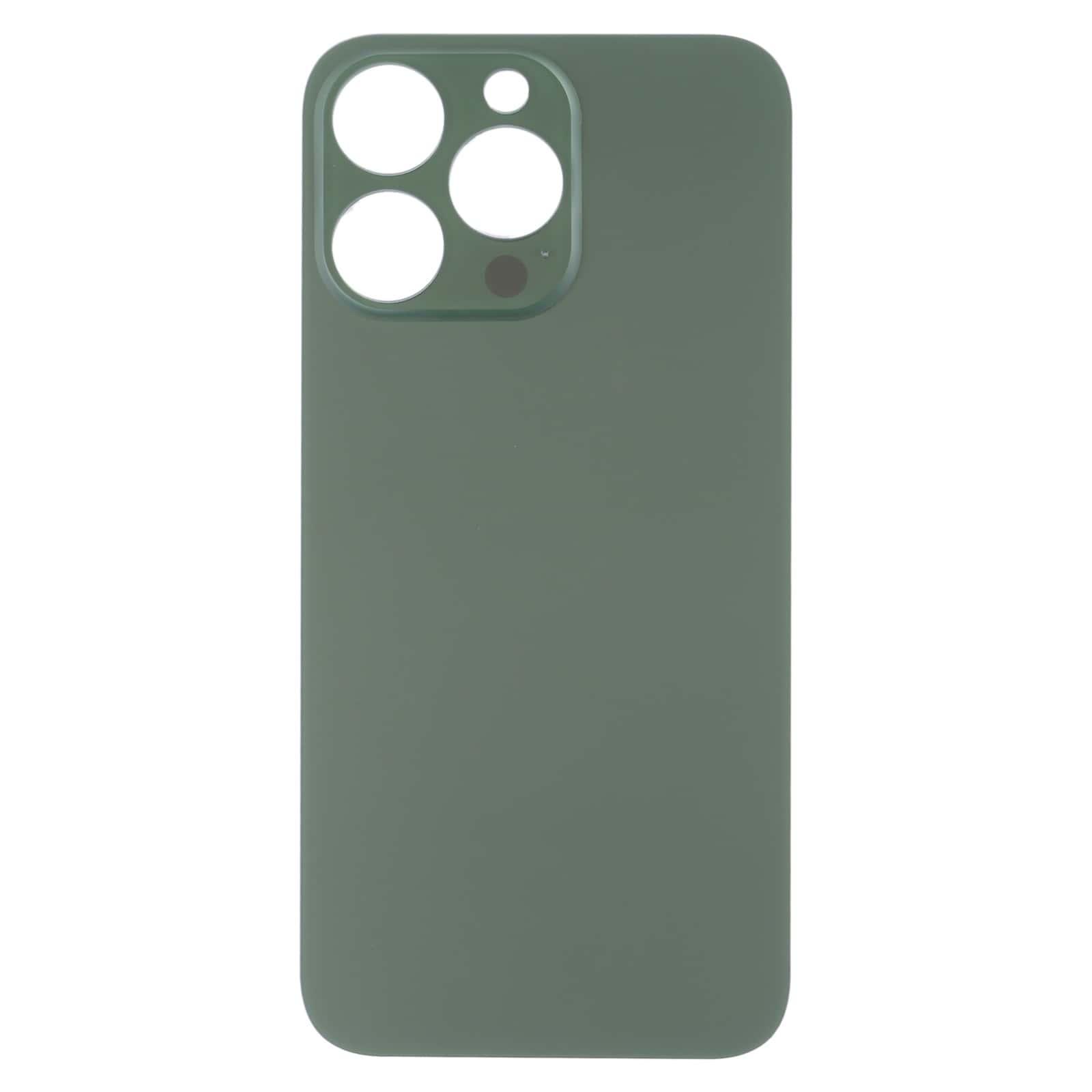 Back Glass Panel for iPhone 13 Pro Green Big Camera Hole