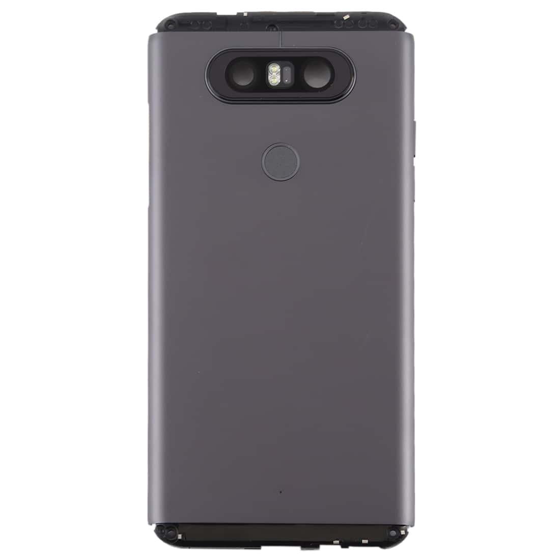 Back Glass Panel for LG V20 Mini Grey with Camera Lens - EGFix