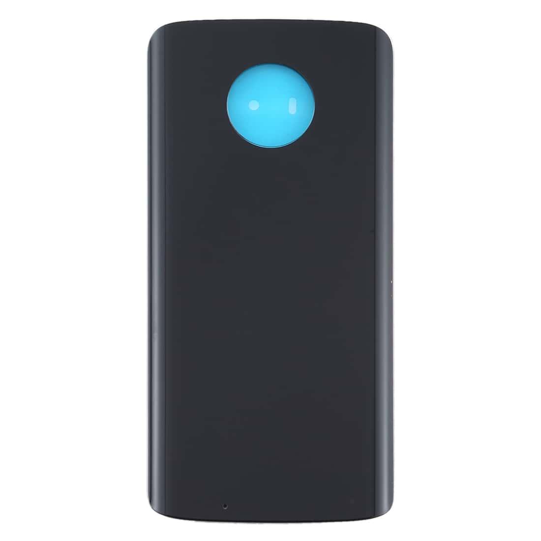 Back Glass Panel for Motorola Moto G6 Black - EGFix