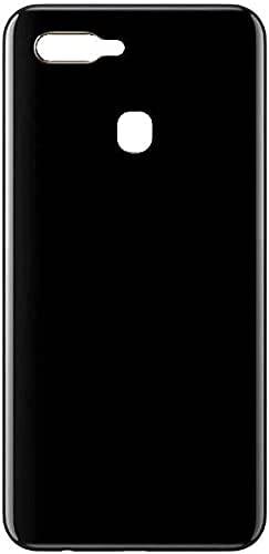 Back Glass Panel for Oppo A5s Black - EGFix