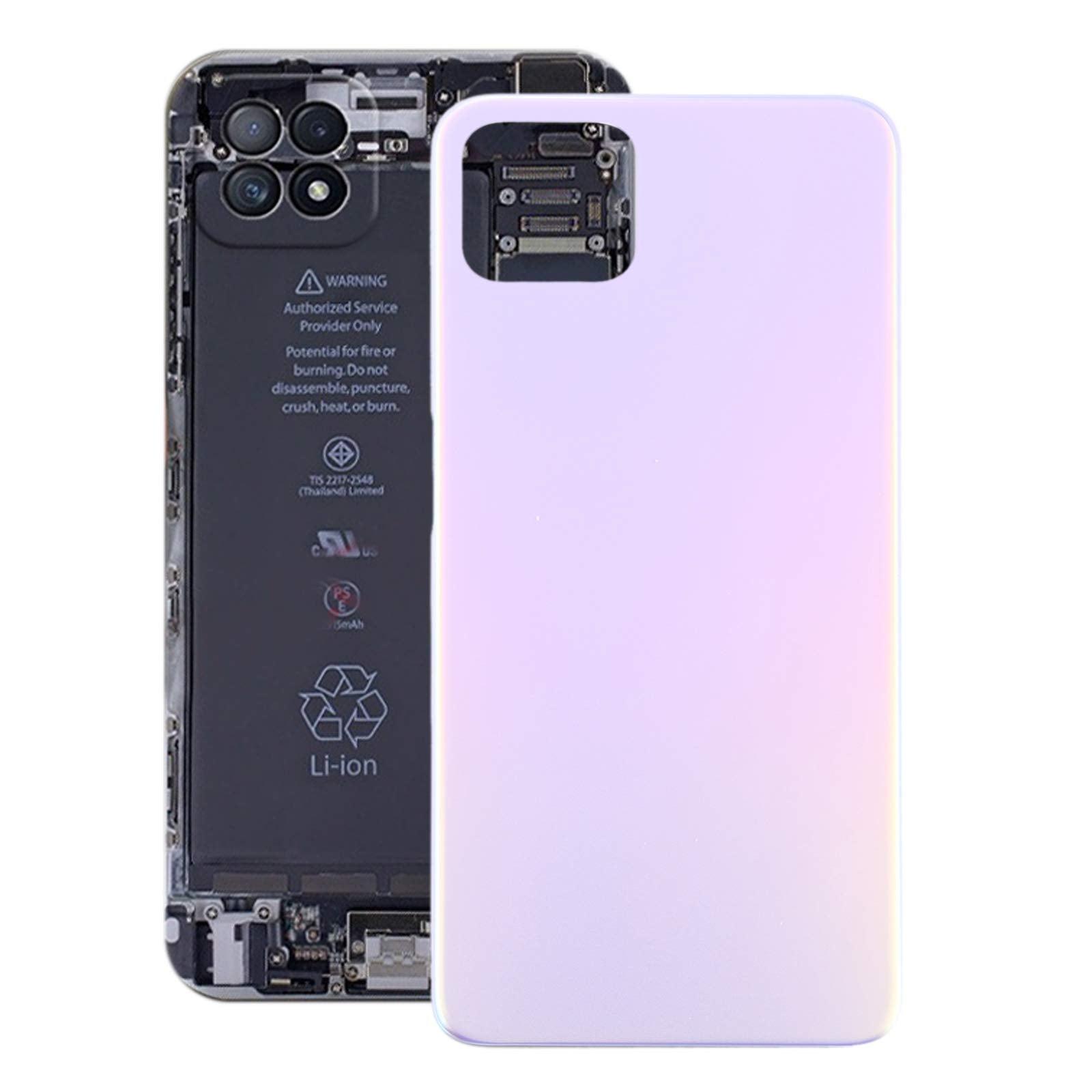 Back Glass Panel for Oppo A72 Aura Purple - EGFix